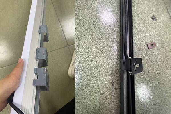 Flexible mounting bracket for LED fixtures
